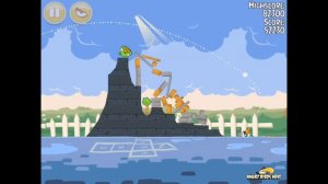 Angry Birds Seasons Back to School 1-10 100% Feather Mighty Eagle Walkthrough