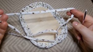 Корзинка из трикотажной пряжи. Бесплатный мастеркласс. Вяжем крючком.