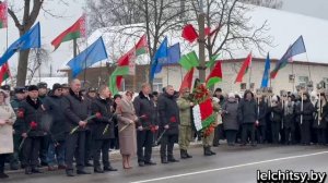 Жители Лельчицкого района отметили 80-ю годовщину со Дня освобождения родной земли от немецко-фашист