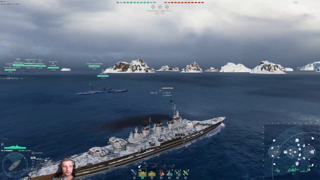 VERMONT ЛИНКОР США (ДЛЯ ЧЕГО ОН?) WORLD OF WARSHIPS