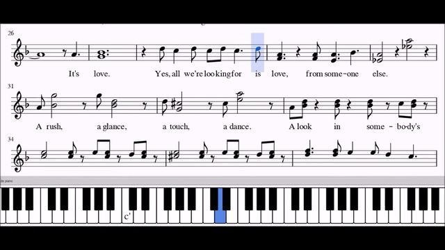 La La Land - City of Stars | Easy Piano Tutorial (Sheet Music with Lyrics) смотреть онлайн