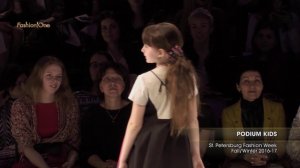 110690 Fashion Week From the Runway PODIUM KIDS St Petersburg Fashion Week FallWinter 2016 17