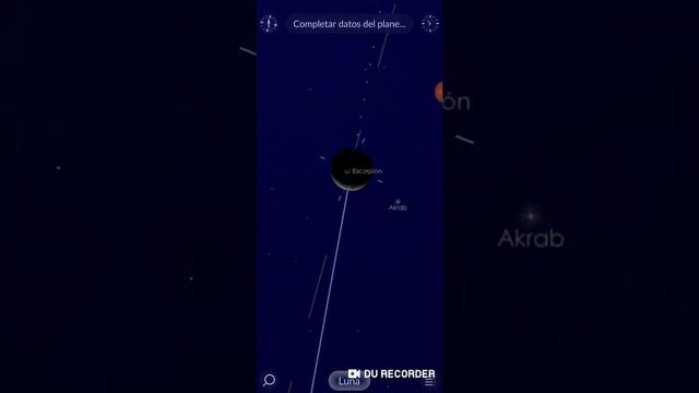 la luna en conjucion con el planeta Venus 9 de octubre