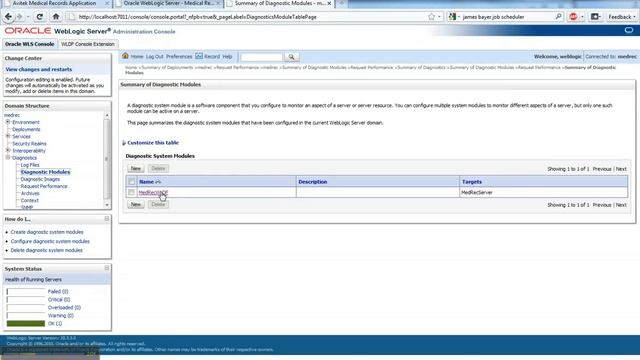 WebLogic Server Request Performance View смотреть онлайн