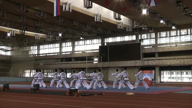 Do-San Pattern by DPRK Taekwondo ITF Demonstration Team смотреть онлайн