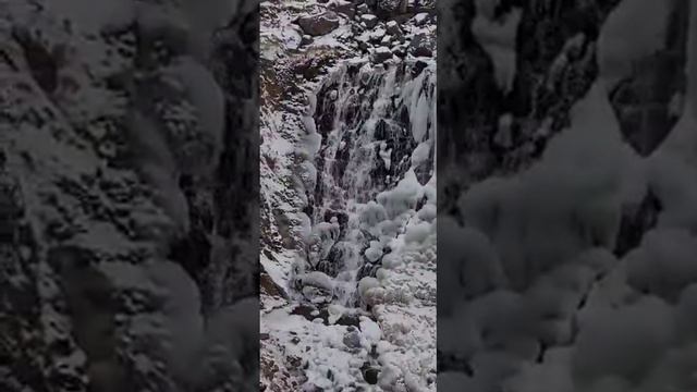 Водопад в Териберке