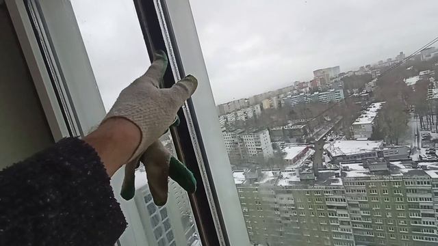 Часть I Утепляем алюминиевый профиль. Фасадку установили прижимами в сторону дома #секретыоконщика