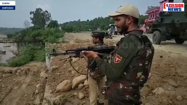 Samba: Security Forces Conduct Mock Drill To Thwart Possible Militant Attack смотреть онлайн