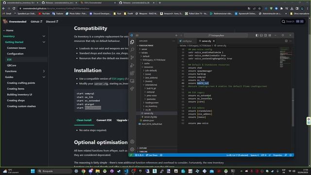 Instalar ox_inventory + tiendas actualizado en su ultima versión para ESX LEGACY 2023 смотреть онлайн