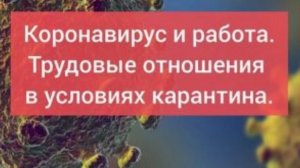 Особенности порядка трудовой занятости и оплаты труда в условиях режима самоизоляции