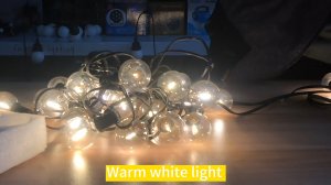 wendadeco outdoor G40 string light 7.6m christmas Decorations resolved in just 5 steps