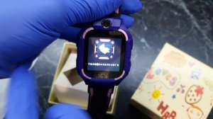 Видео обзор Детские умные смарт-часы Q-19  с камерой