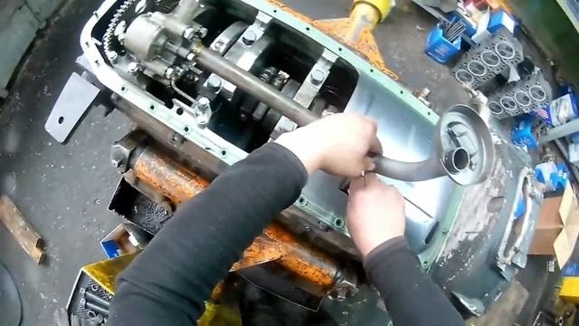 Установка масляного насоса. Камаз смотреть онлайн