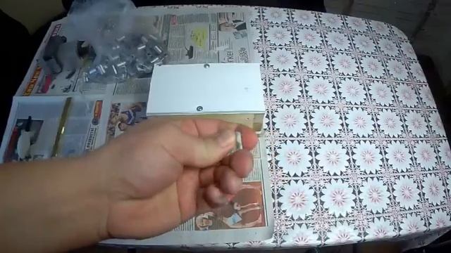 Самодельная форма для отливки грузил из свинца, на рыбацкие сети.