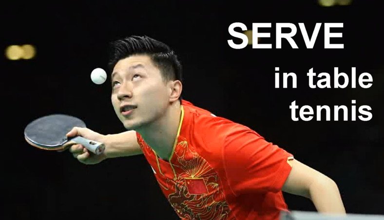 Теннисные подачи  Serve