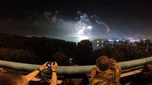 Фестиваль  фейерверков 21.08.2015 Воробьевы горы