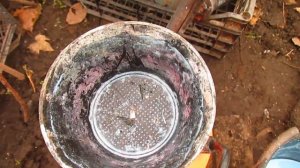 Опыт с БЖ . 4кг извести в опрыскиватель.