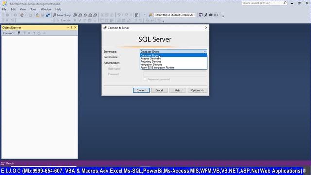 01_23.0521_MicroSoft SQL Server Tutorials_0027_Download & Installation, Create & Use of Database