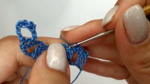 ВСЕГО 2 ряда! Простой УЗОР " СЕТКА" КРЮЧКОМ!! ВЯЗАНИЕ для новичков EASY Crochet for beginners