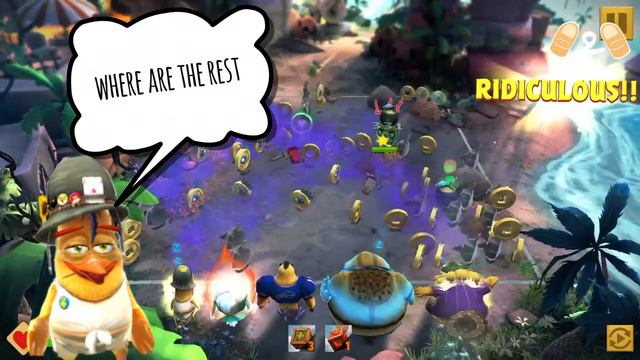 Angry Birds Evolution Chuck And NFL Brett Adventure Continues Unofficial Fake Story Gameplay смотреть онлайн