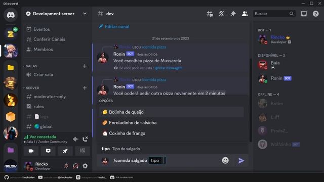 Como colocar cooldown nos comandos - DiscordJs v14 Typescript смотреть онлайн