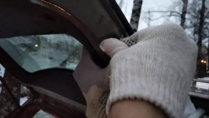 Замена амортизаторов крышки багажника на Renault Megane 2
