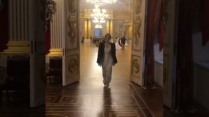 МАРИНА АЛЕКСАНДРОВА НА СЪЁМКАХ