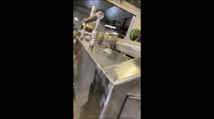 Работа ошпарочной камеры на продукте –бараночных изделиях при ее установке на тоннельной печи