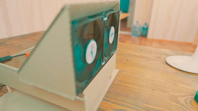КОНДИЦИОНЕР ИЗ КАРТОНА - DIY