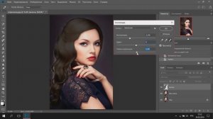 Как затемнить волосы в фотошопе | Из блондинки в брюнетку в Photoshop