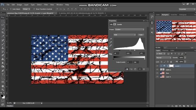 Photoshop Tutorials: Cracked Flag смотреть онлайн