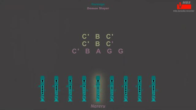 Gurenge, Demon Slayer - Kimetsu no Yaiba OP - LiSA Flute Recorder Tutorial / How To Play смотреть онлайн
