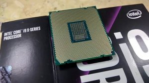 i9 9900X intel X series Processor 10 Cores 20 Threads Unboxing