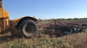 Дискование. Обработка залежных земель. Ввод залежных земель в оборот