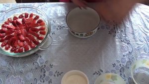 творожная запеканка с клубникой