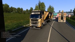 Euro Truck Simulator 2 (Италия, TruckersMP) #eurotrucksimulator2#ets2#volvo#italy#truckersmp