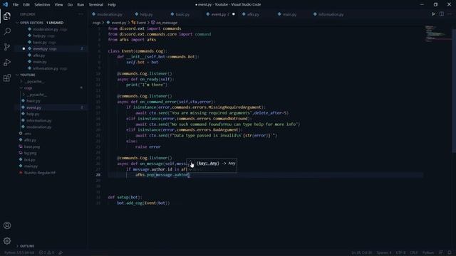 AFK command in Discord.py, multi server based