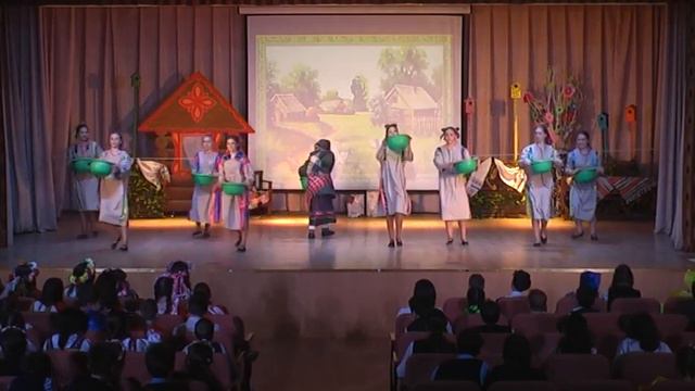 Школа 480 8В Масленица "Деревенская история" 07.03.2019 смотреть онлайн