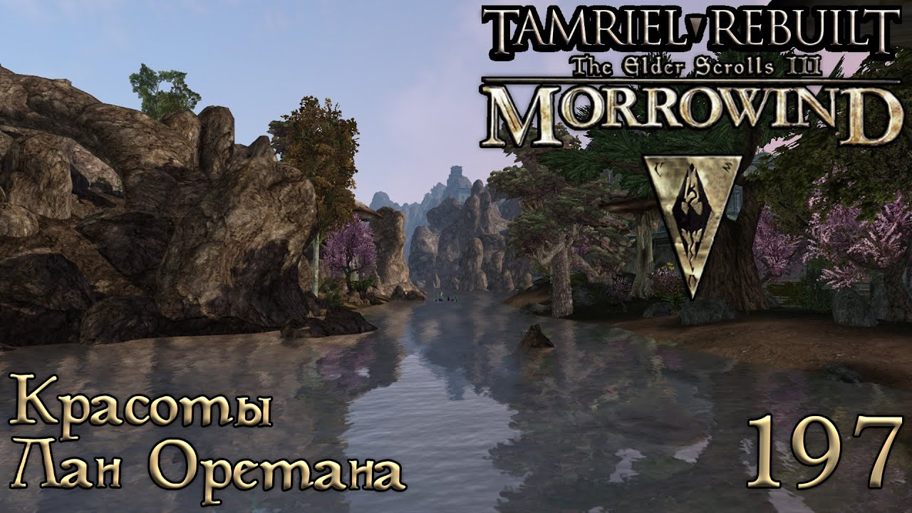 Morrowind Tamriel Rebuilt ► Красоты Лан Оретана, 135 (197) #shorts