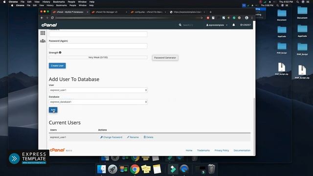 Upload PHP Script(Web Page or Admin Panel) on Server