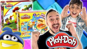 ПАПА РОБ И ЯРИК ИГРАЮТ В ПЛЕЙ ДО - ВСЕ ВИДЕО С PLAY-DOH НА ПАПА ДОМА!