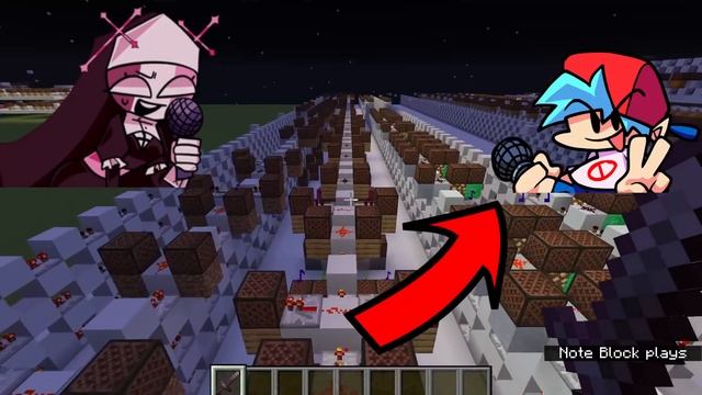 Friday Night Funkin' Mid-Fight Masses - Worship [Minecraft Note Block cover] смотреть онлайн