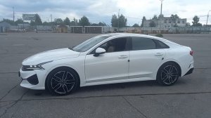 Работа помощника выезда с парковки KIA K5