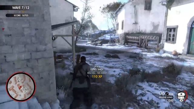 Sniper Elite 4 Karl Fairburne Winter Gameplay Solo Survival Winter Market смотреть онлайн