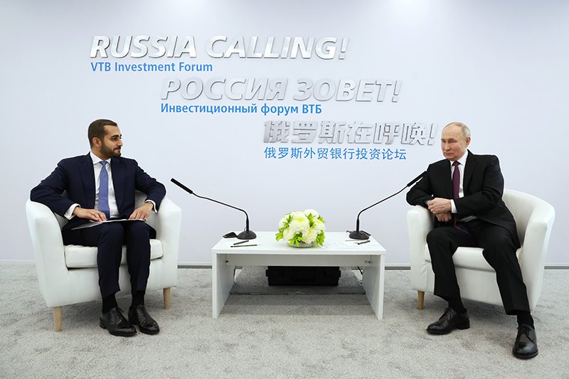 Путин провел беседу с наследным принцем Омана / События на ТВЦ