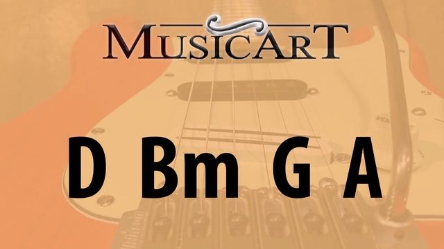 Guitar backing track in D Major - Pop style смотреть онлайн