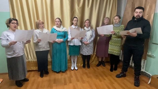 Колядка Рождество торжество