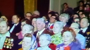 1989 год. Тюмень. Встреча ветеранов войны в ДК "Строитель"