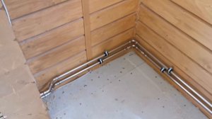 Отопление нержавейкой как элемент дизайна