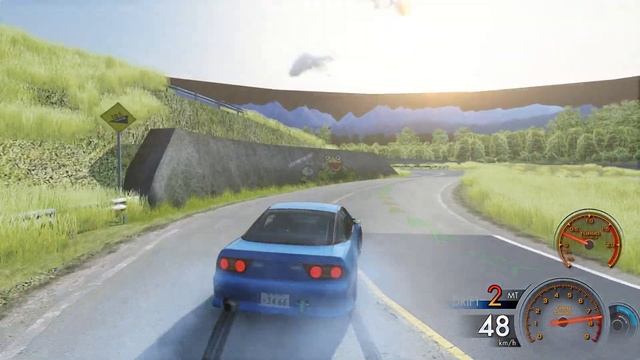 Assetto Corsa Keyboard Drift Nissan 180SX 2JZ 1000HP смотреть онлайн